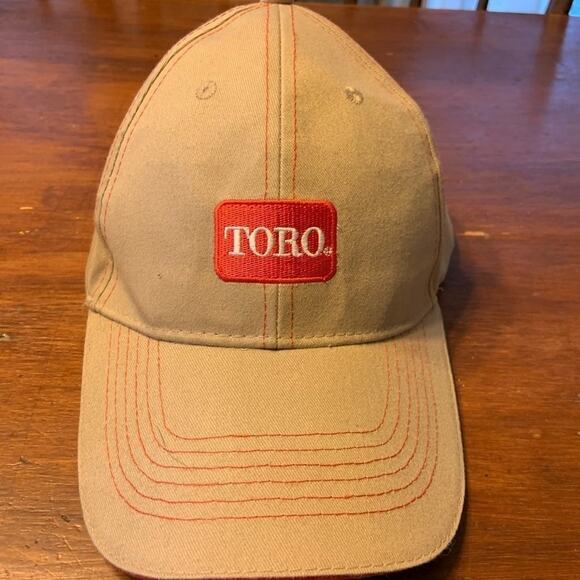 Toro engines dealer workwear adjustable dad hat cap. Maine hat in EUC - Picture 2 of 4